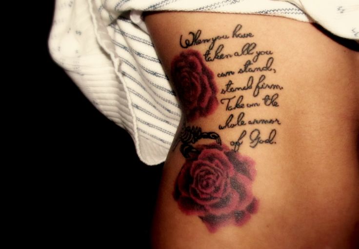 Bible Verse Tattoos Designs, Ideas and Meaning - Tattoos For You