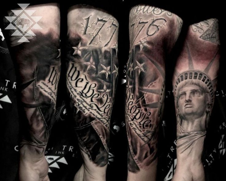 150+ Cool Patriotic Tattoos Ideas (2024) American Themed Designs With  Meanings