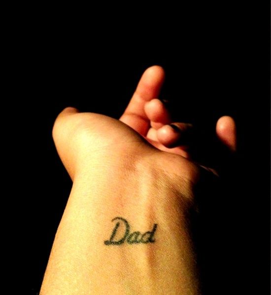 25 Lovely Dad Tattoo Designs