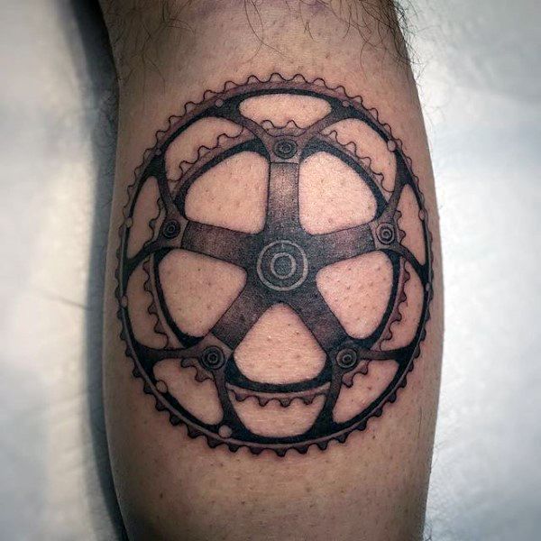 67 Bicycle Tattoo Designs for Men