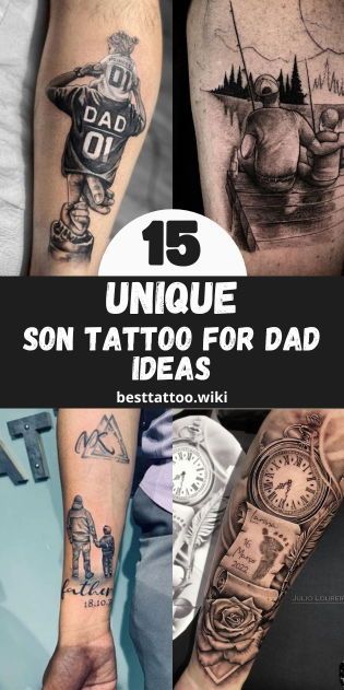 Small yet Meaningful: Son Tattoo Ideas for Dads in 2024, Adding Personal  Touches to Your Ink