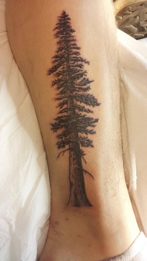 Red Poison Tree Tattoo