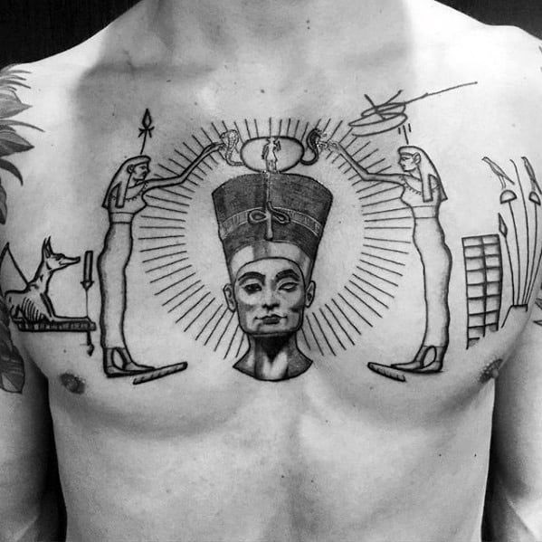 30 Hieroglyphics Tattoo Designs
