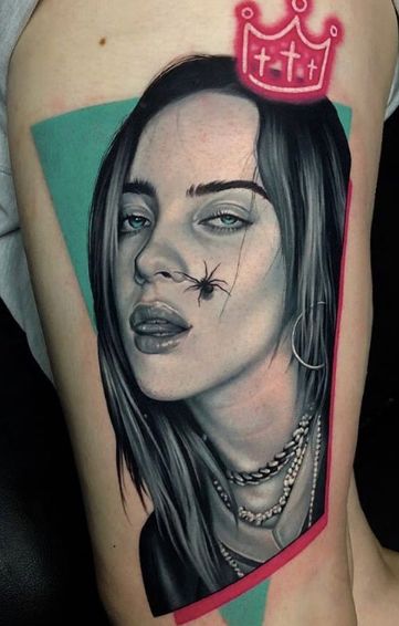 Best 24 Billie Eilish Tattoo Designs and Ideas - NSF News