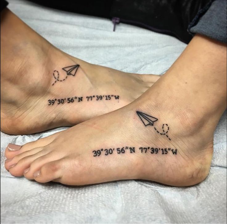 30 Coordinate Tattoo Ideas - The XO Factor
