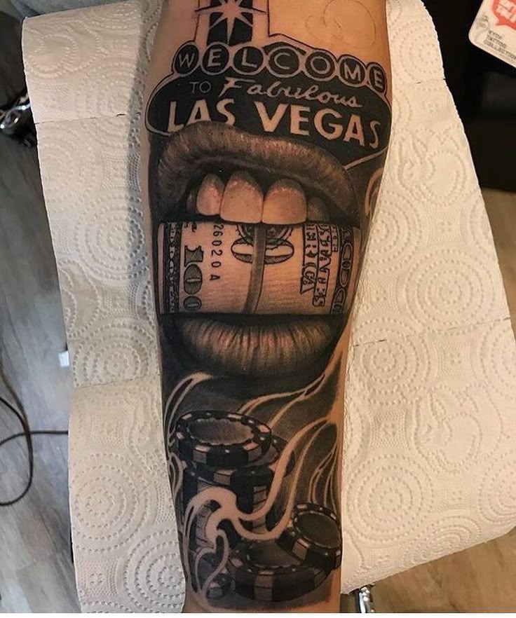 Pin by James Courtnay on Tattoos | Vegas tattoo, Cool forearm tattoos, Tattoo las vegas