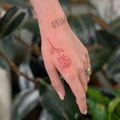 Discover 11 Red Tattoo and Omerta Tattoo Ideas | tatouages minimalistes, tiny tattoo, skeleton hand tattoo and more