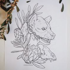 10 Tattoo ideas | hyena, hyena tattoo, animal drawings