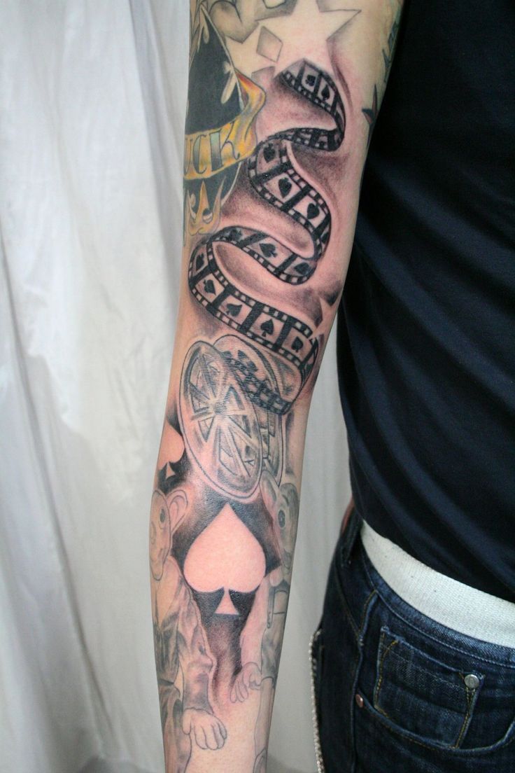 Movie Stripe Tattoo by 2Face-Tattoo on DeviantArt