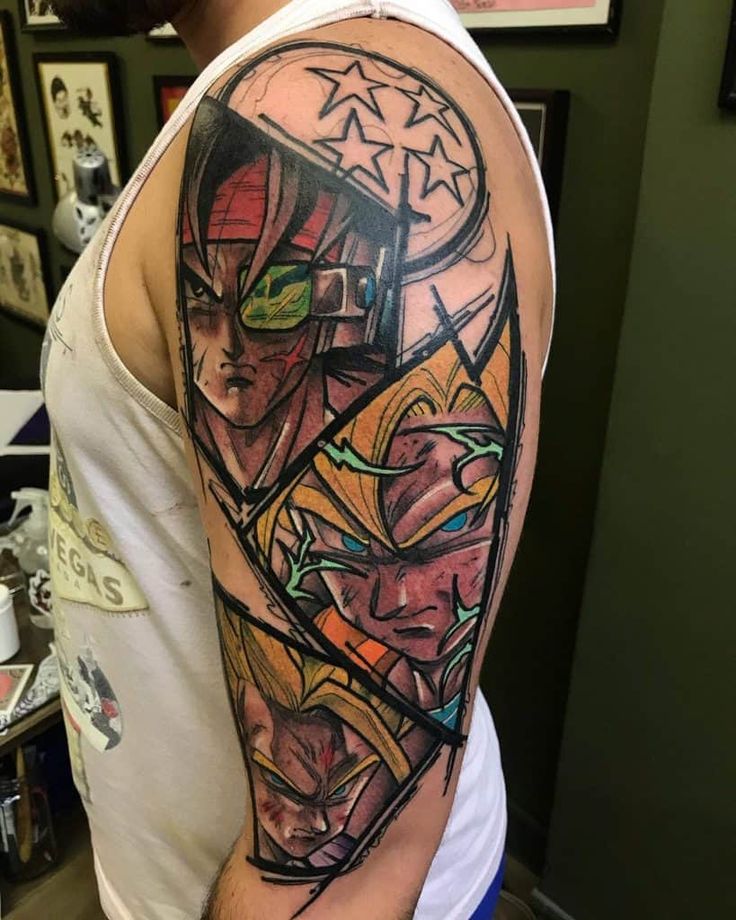 39 Awesome Dragon Ball Tattoo Ideas