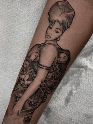 20 Powerful Africa Tattoos