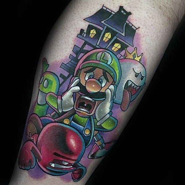 103 Cool Video Game Tattoos for Men