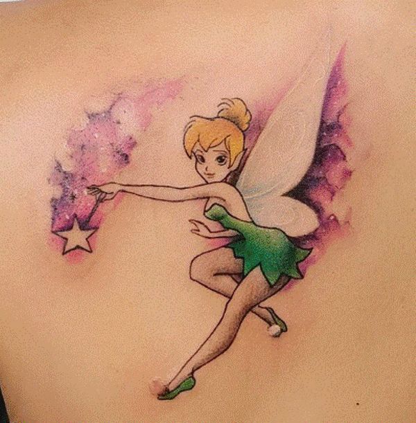 60+ Amazing Tinker Bell Tattoo Designs with Meanings, Ideas, and  Celebrities - Body Art Guru | Tinker bell tattoo, Belle tattoo, Tattoo  designs and meanings