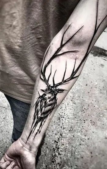 Top 15+ Realistic Forearm Tattoos – Stag Tattoo Ideas
