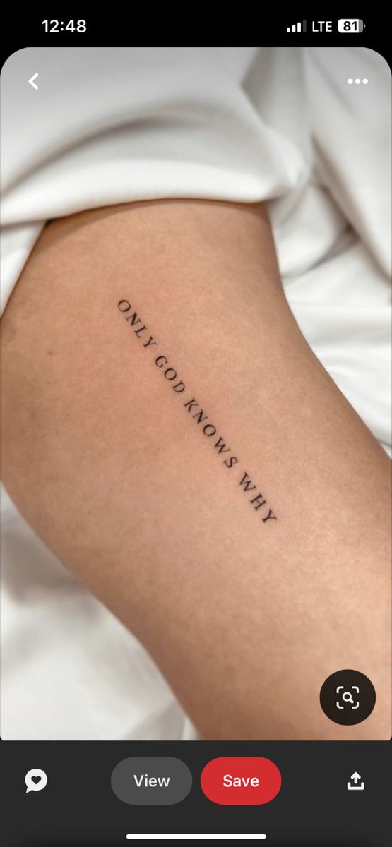 Pin by Patricia Scrivano on Tattoos | God tattoos, Verse tattoos, Christian  tattoos