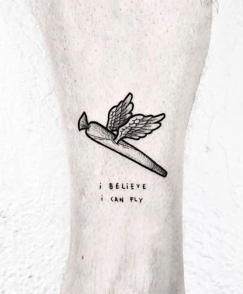 110 Weed Tattoo Ideas To Get You Feeling High