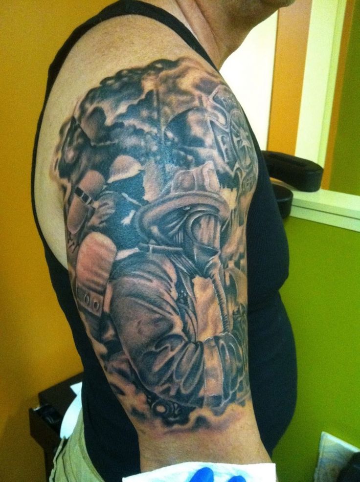 Firefighter Tattoos Designs, Ideas and Meaning - Tattoos For You
