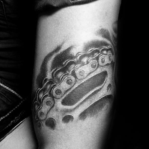 40 Sprocket Tattoo Designs for Men