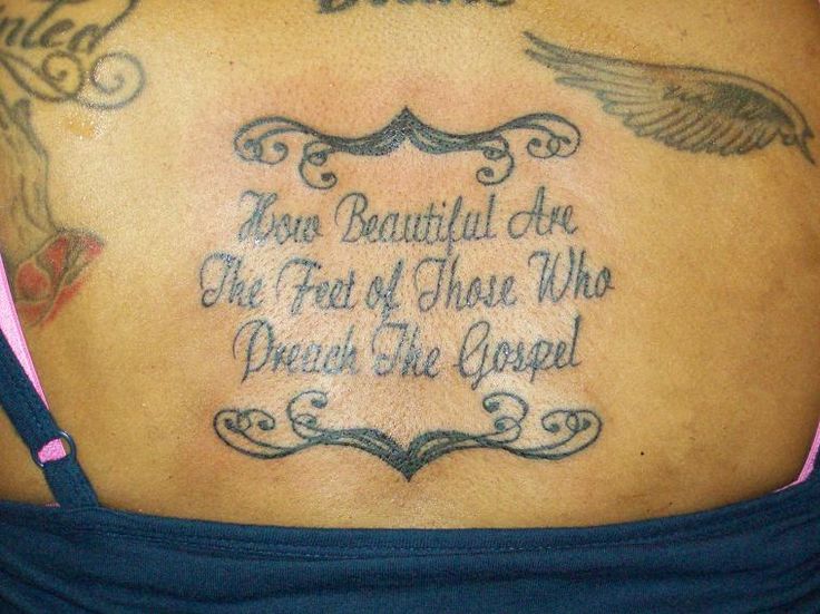 25 Inspiring Bible Verse Tattoos - Tattoo Me Now