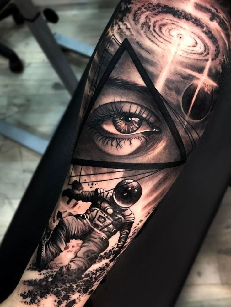 120+ Cool Space Tattoo Ideas 2024
