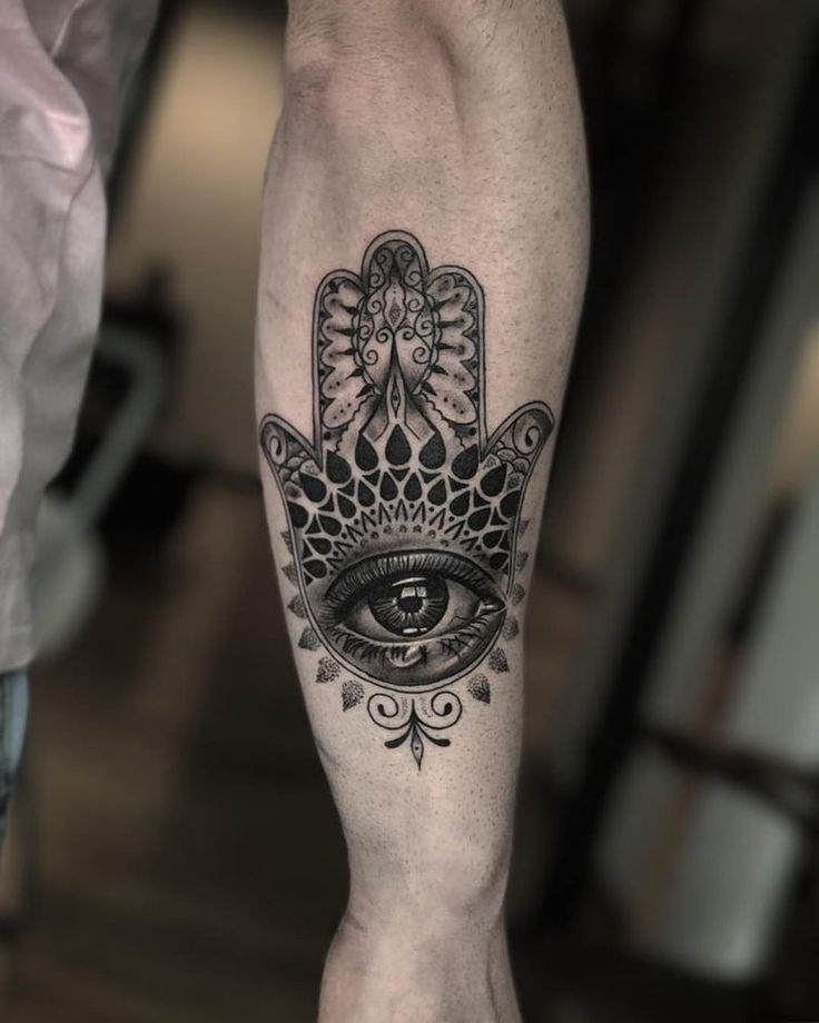 155+ Hamsa Tattoo Ideas That Pop! (with Meaning & Placements) - Wild Tattoo  Art