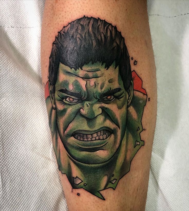 30+ Incredible Hulk Tattoo Designs