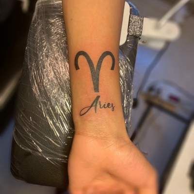 55 Best Aries Tattoo Design Ideas » Hike N Dip