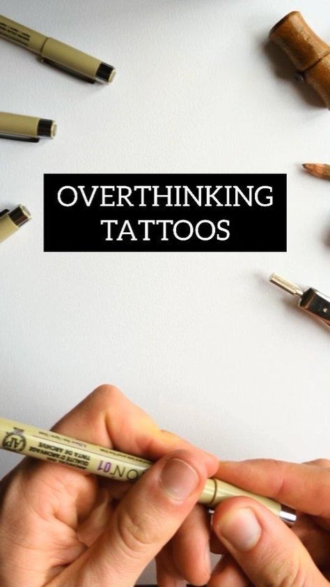 Overthinking Quotes Tattoo