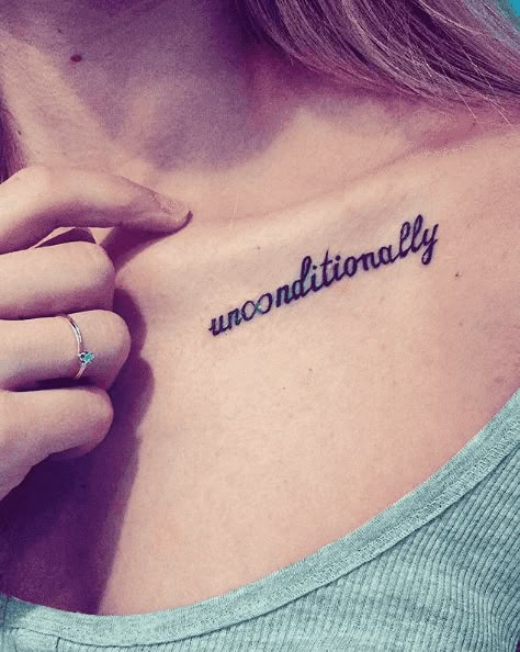 40 Minimalist One-Word Tattoo Ideas That Are Beautiful On Everyone