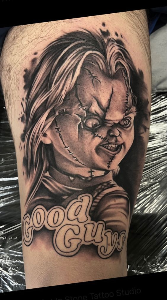 Chucky Tattoo. - MELTBLOGS