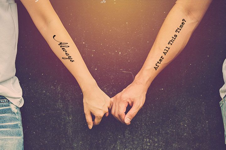 60+ Best Matching And Unique Tattoos For Couples
