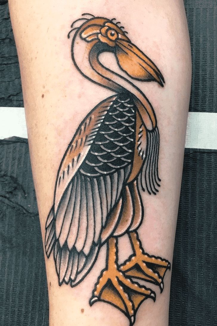 Pelican Tattoo Design Ideas Images