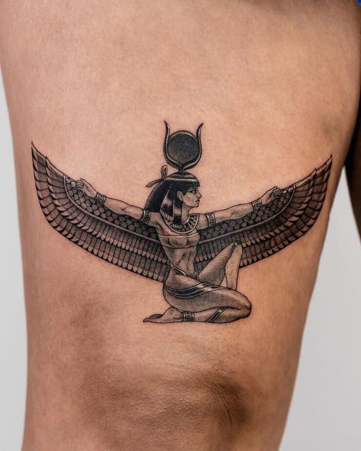 24 Egyptian Tattoo Ideas To Adorn Your Body Forever