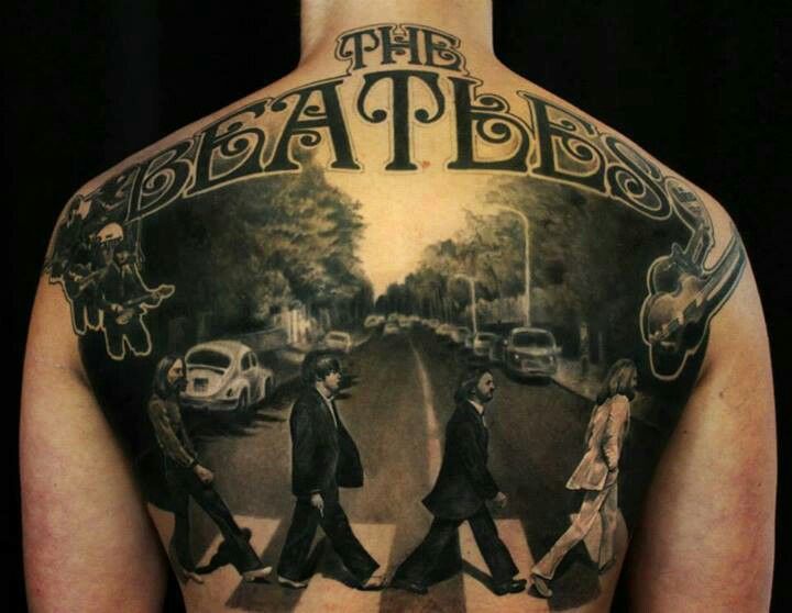 TheBeatles #AbbeyRoad #BeatlesTattoos #Tattoo #Ink