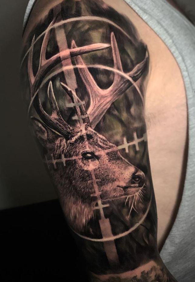 The Best Big Tattoos Of All Time | Deer tattoo designs, Deer hunting tattoos,  Deer tattoo