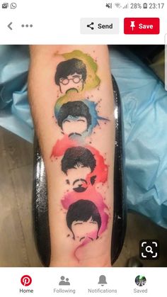16 Beatles Tattoo ideas | beatles tattoos, tattoos, music tattoos