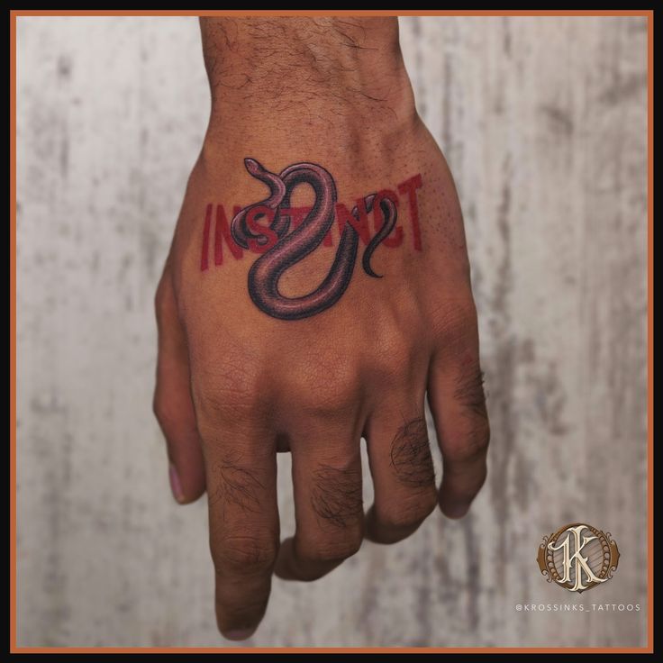 Instinct tattoo” sounds intriguing! Are you thinking of getting a tattoo  that symbolizes instinct or intuition? It could be something deeply  personal and meaningful. What ideas are you considering? . .  #krossinks_tattoos #