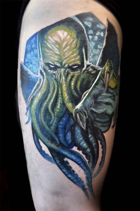 70 Cthulhu Tattoo Designs for Men