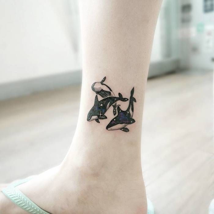30 Incredible Killer Whale Tattoo Designs with Meanings - TattooBloq | Killer whale tattoo, Whale tattoos, Tattoo
