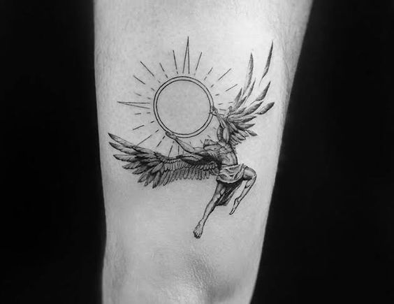 55+ Best Falling Angel Tattoo Designs