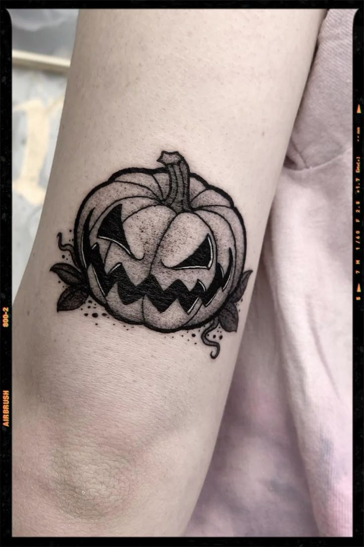 Pumpkin Tattoo