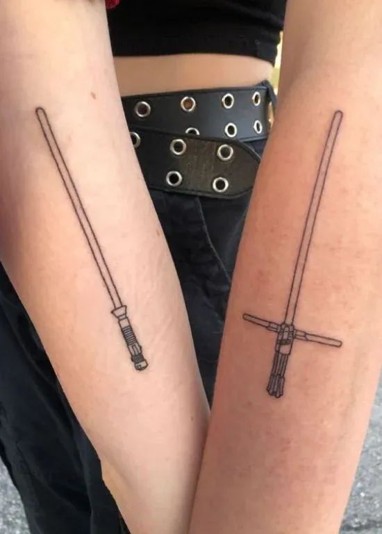 Lightsaber Tattoo