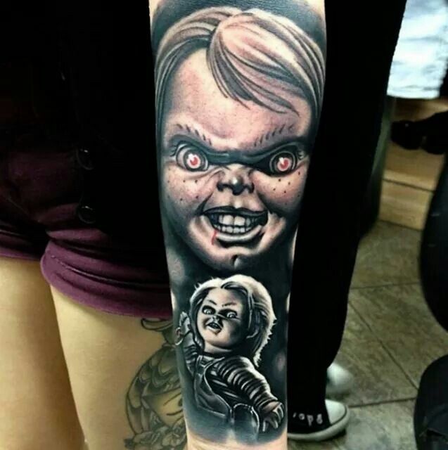 Chucky tattoo