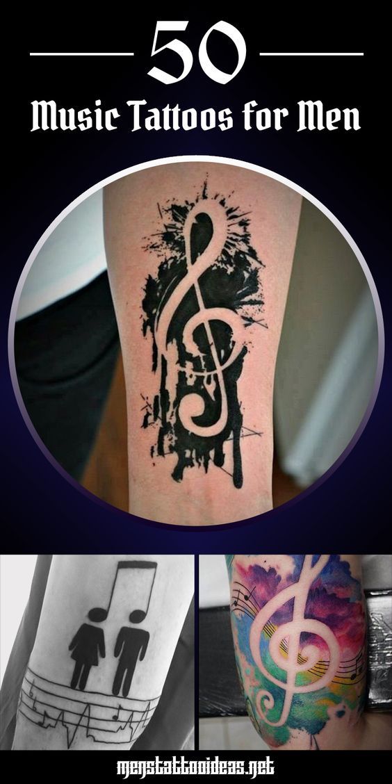 Music Tattoos for Men