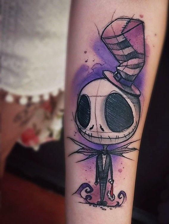 53 Cool Nightmare Before Christmas Tattoo Designs | Spiritustattoo.com