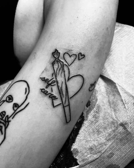 110 Weed Tattoo Ideas To Get You Feeling High