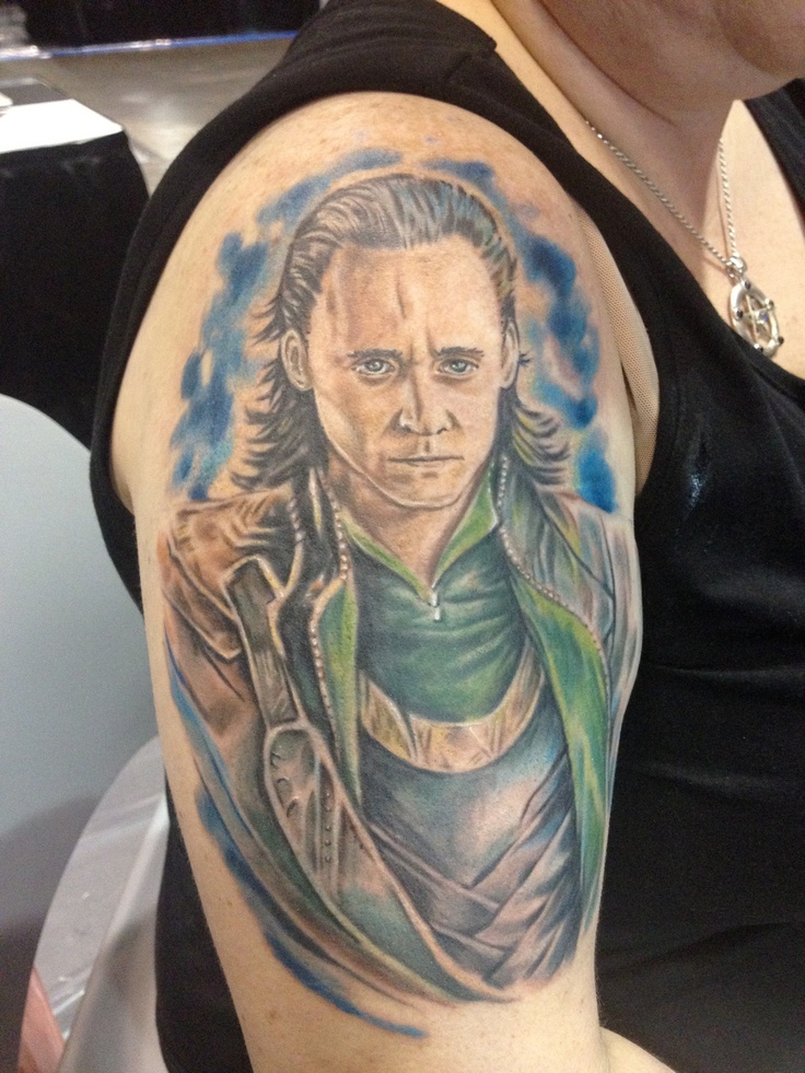 And here is my epic and wonderful Loki tattoo.