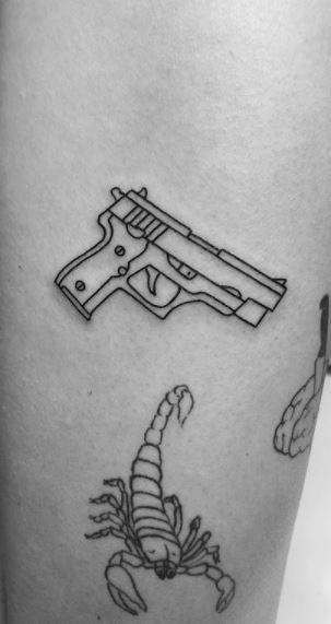 55 Gun Tattoos - Tattoo Designs & Ideas - Tattoo Me Now
