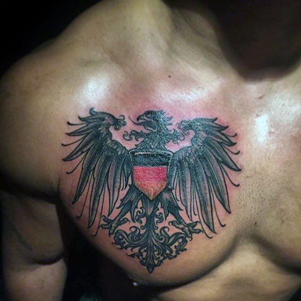 50 German Eagle Tattoo Designs for Men