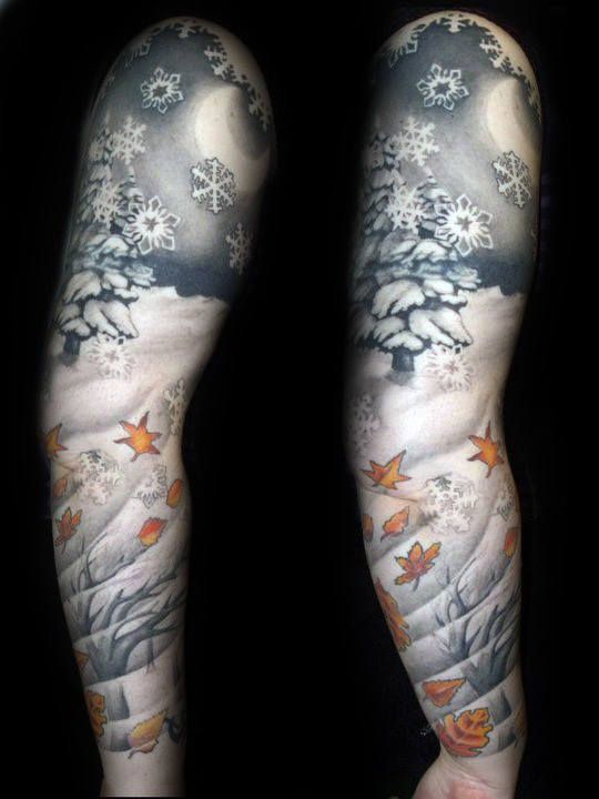 100 Stunning Snowflake Tattoo Designs for Men